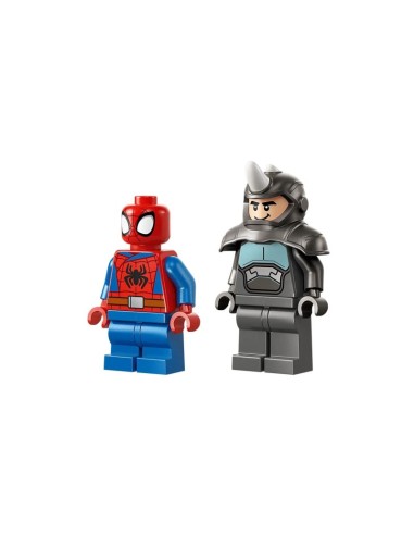 LEGO Marvel Spiderman 11206 Spidey on a Motorcycle vs Rhino