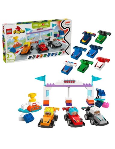 LEGO DUPLO TOWN 10445 F1 Cars and Drivers