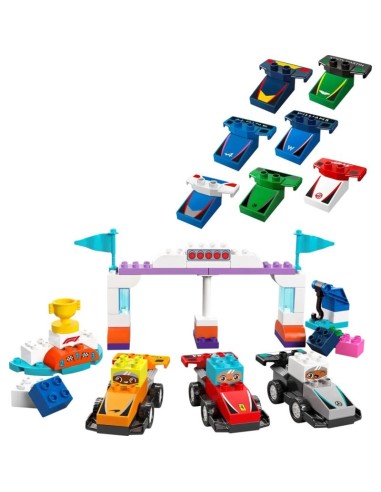 LEGO DUPLO TOWN 10445 F1 Cars and Drivers