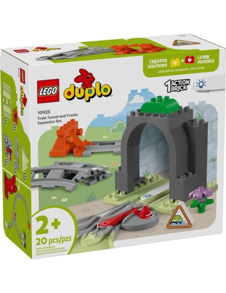 LEGO DUPLO TOWN 10425 Tunnel and Train Tracks Expansion Set