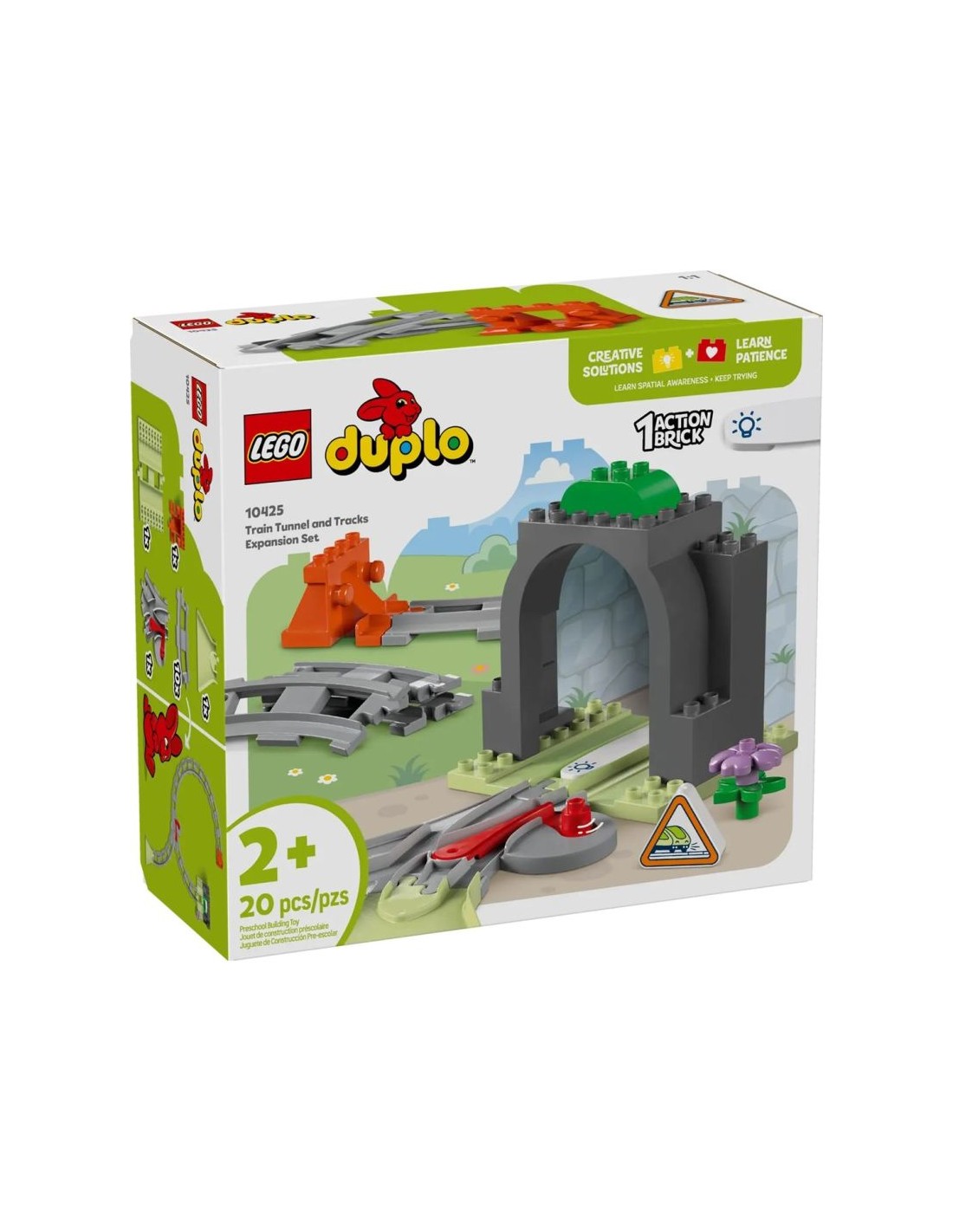 LEGO LEGO DUPLO TOWN 10425 Tunnel and Train Tracks Expansion Set
