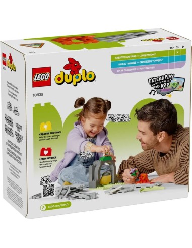 LEGO DUPLO TOWN 10425 Tunnel and Train Tracks Expansion Set
