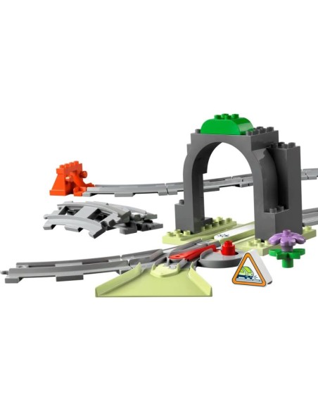 LEGO DUPLO TOWN 10425 Tunnel and Train Tracks Expansion Set