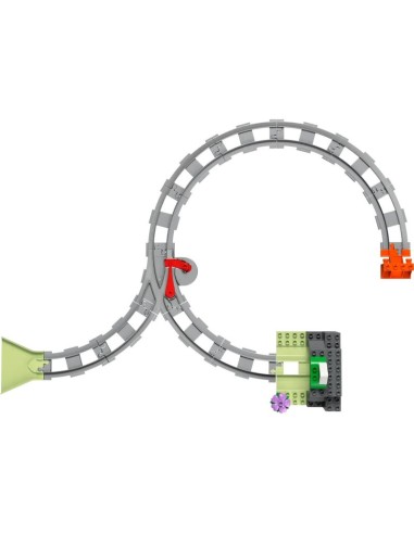 LEGO DUPLO TOWN 10425 Tunnel and Train Tracks Expansion Set