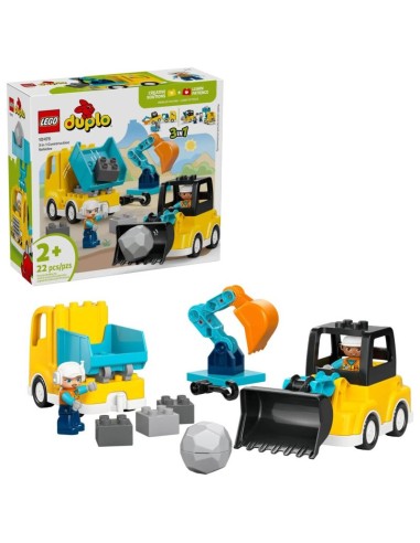 LEGO DUPLO TOWN 3in1 10475 Construction Vehicles