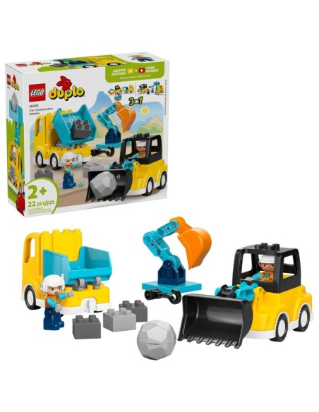 LEGO DUPLO TOWN 3in1 10475 Construction Vehicles