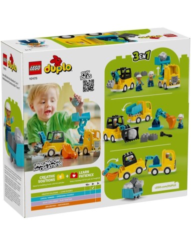 LEGO DUPLO TOWN 3in1 10475 Construction Vehicles