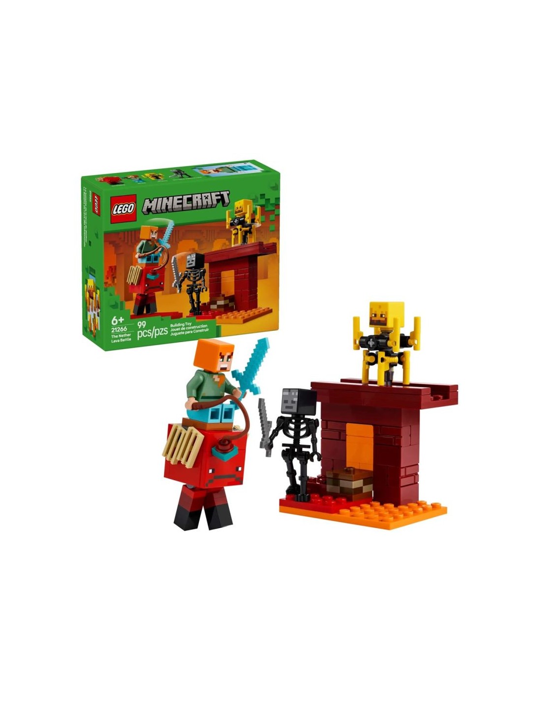 LEGO MINECRAFT 21266 Nether Bridge Battle
