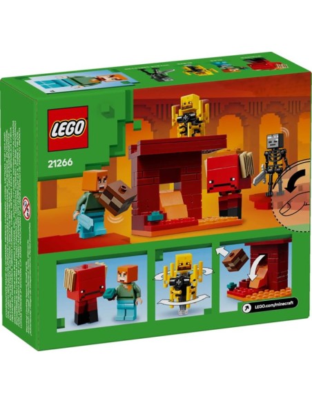 LEGO MINECRAFT 21266 Nether Bridge Battle