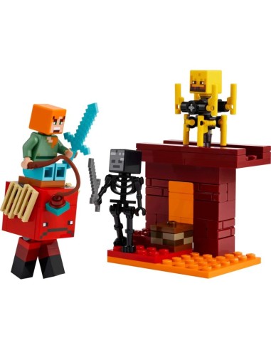 LEGO MINECRAFT 21266 Nether Bridge Battle