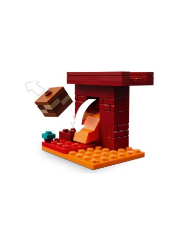 LEGO MINECRAFT 21266 Nether Bridge Battle