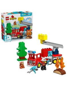 LEGO DUPLO TOWN 10473 Fire Truck with Hose and Fireman