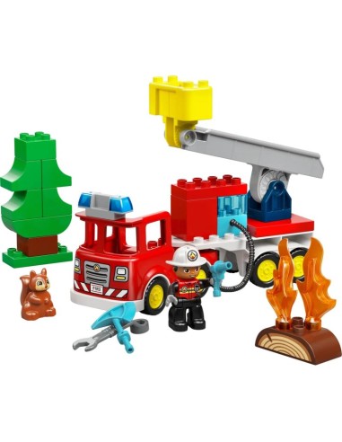 LEGO DUPLO TOWN 10473 Fire Truck with Hose and Fireman