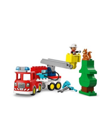 LEGO DUPLO TOWN 10473 Fire Truck with Hose and Fireman