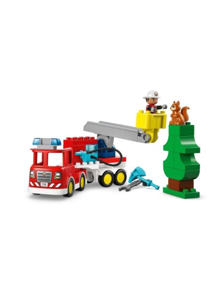LEGO DUPLO TOWN 10473 Fire Truck with Hose and Fireman