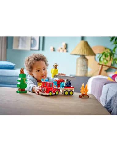 LEGO DUPLO TOWN 10473 Fire Truck with Hose and Fireman