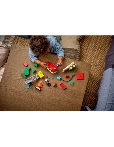 LEGO DUPLO TOWN 10473 Fire Truck with Hose and Fireman
