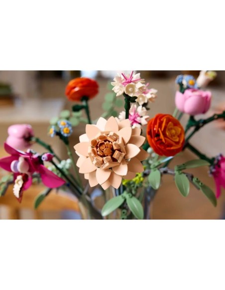 LEGO ICONS 10342 Botanicals Beautiful Bouquet of Pink Flowers