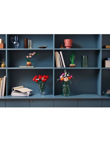 LEGO ICONS 10342 Botanicals Beautiful Bouquet of Pink Flowers