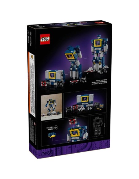 LEGO 10358 ICONS Transformers Soundwave
