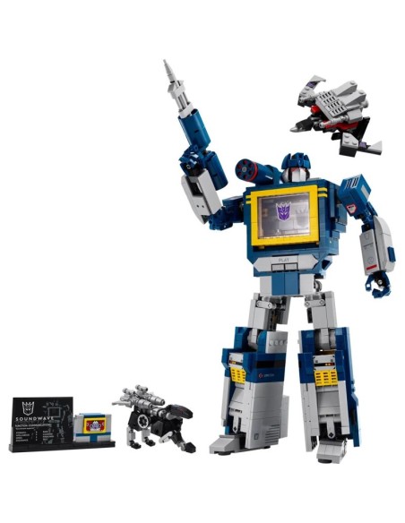 LEGO 10358 ICONS Transformers Soundwave
