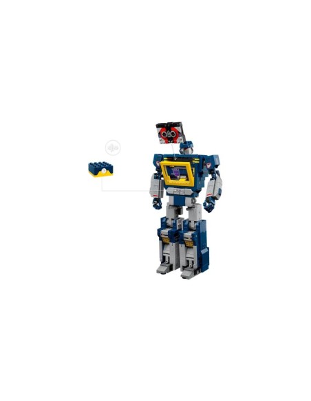 LEGO 10358 ICONS Transformers Soundwave