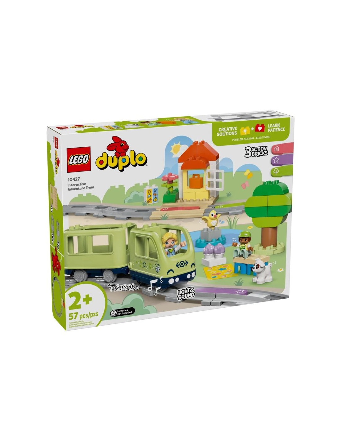 LEGO LEGO DUPLO TOWN 10427 Bridge and Train Tracks Expansion Set