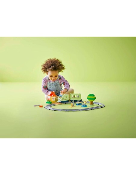 LEGO DUPLO TOWN 10427 Bridge and Train Tracks Expansion Set