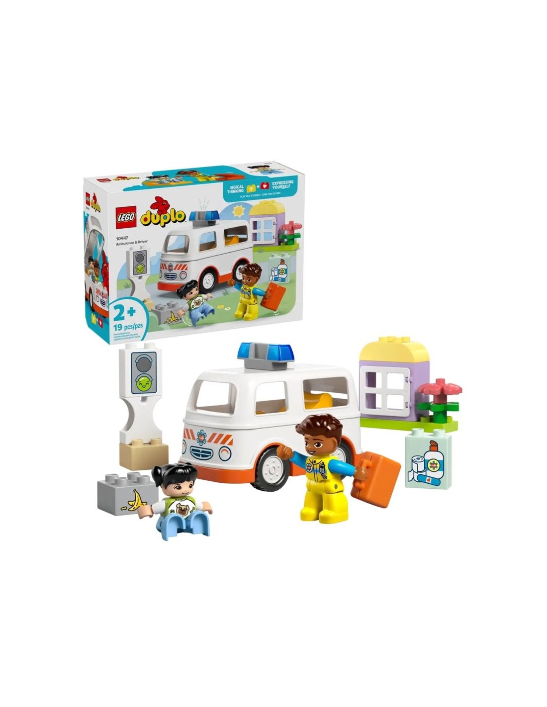 LEGO DUPLO TOWN 10447 Ambulance with Driver