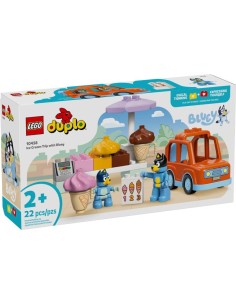 LEGO DUPLO Bluey 10458 Ice Cream Trip with Blue