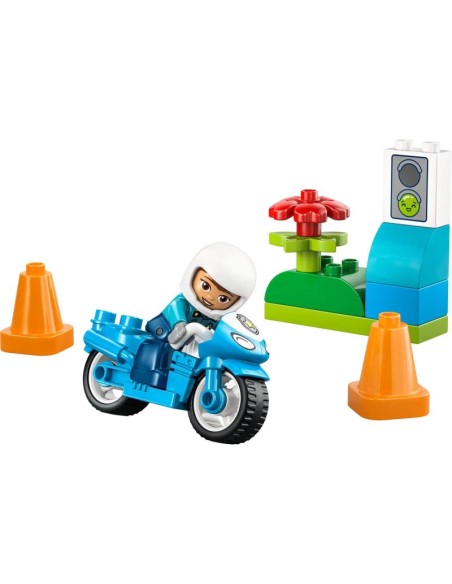 LEGO DUPLO TOWN 10471 Blue Police Motorcycle