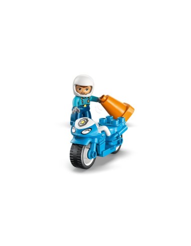 LEGO DUPLO TOWN 10471 Blue Police Motorcycle