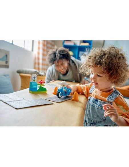 LEGO DUPLO TOWN 10471 Blue Police Motorcycle