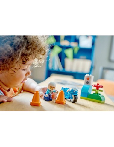 LEGO DUPLO TOWN 10471 Blue Police Motorcycle