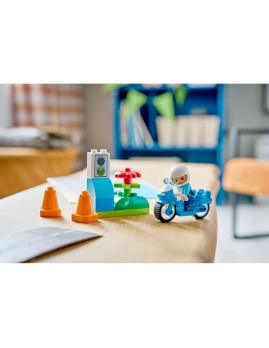 LEGO DUPLO TOWN 10471 Blue Police Motorcycle