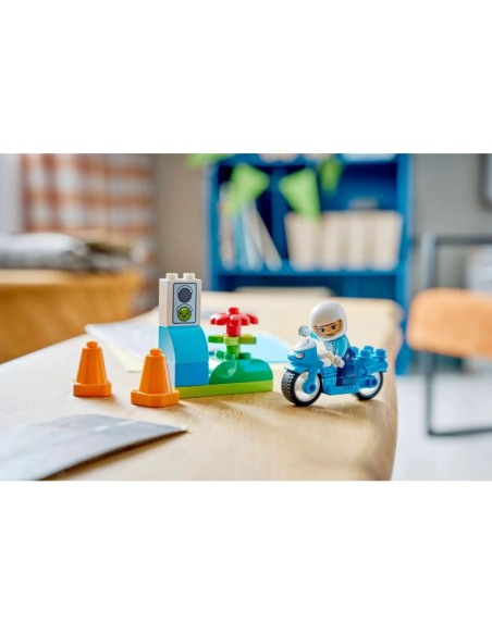 LEGO DUPLO TOWN 10471 Blue Police Motorcycle