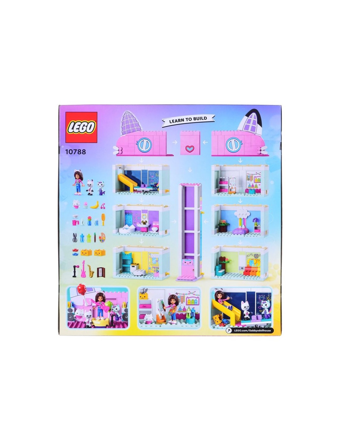 LEGO LEGO Gabby's Dollhouse 10788 Gabby's Cat House