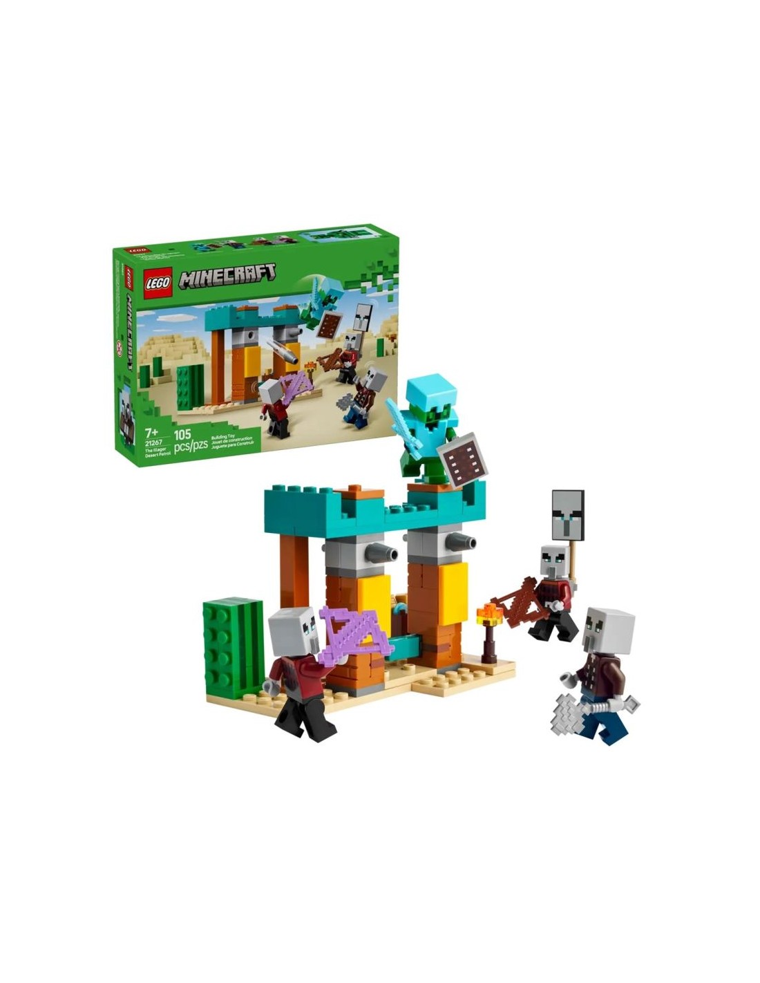 LEGO LEGO MINECRAFT 21267 Desert Illager Patrol