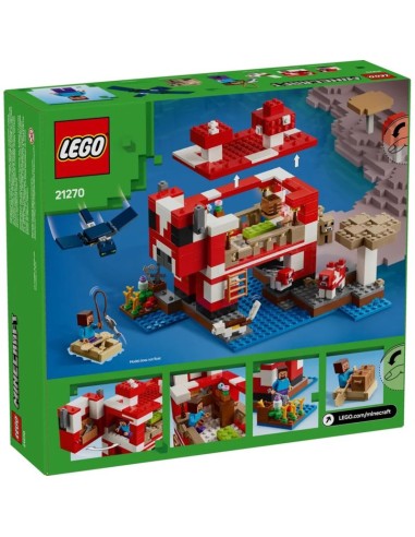 LEGO MINECRAFT 21270 Mushroom Cow House