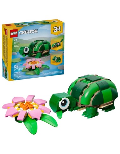 LEGO Creator 31377 Turtle with Lily Pad