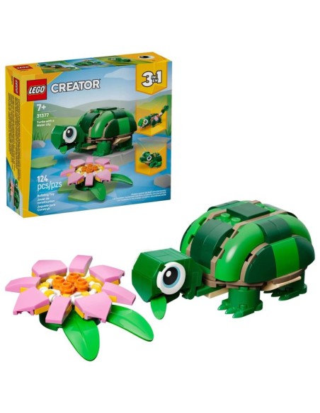 LEGO Creator 31377 Turtle with Lily Pad
