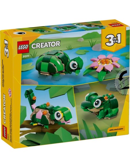 LEGO Creator 31377 Turtle with Lily Pad