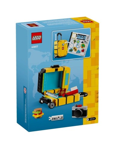 LEGO 40817 Yellow Travel Suitcase
