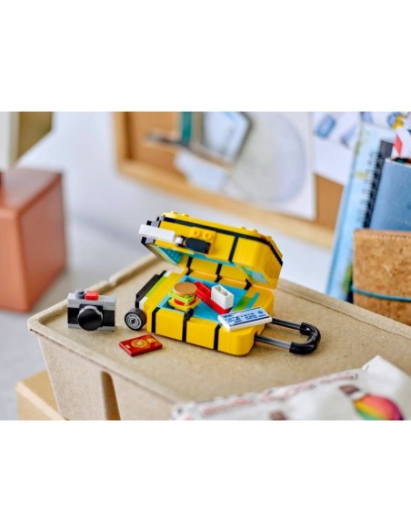 LEGO 40817 Yellow Travel Suitcase
