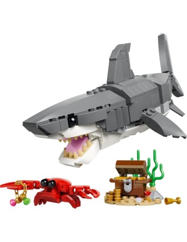 LEGO Creator 31381 Menacing Shark with Treasure Chest