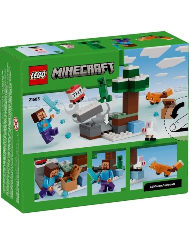 LEGO Minecraft 21583 Steve's Taiga Adventure