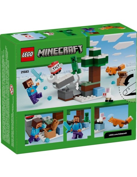 LEGO Minecraft 21583 Steve's Taiga Adventure