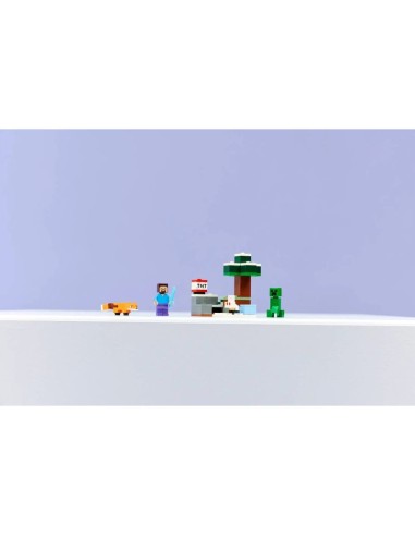 LEGO Minecraft 21583 Steve's Taiga Adventure