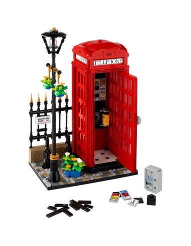 Lego 21347 Ideas Red London Telephone Booth