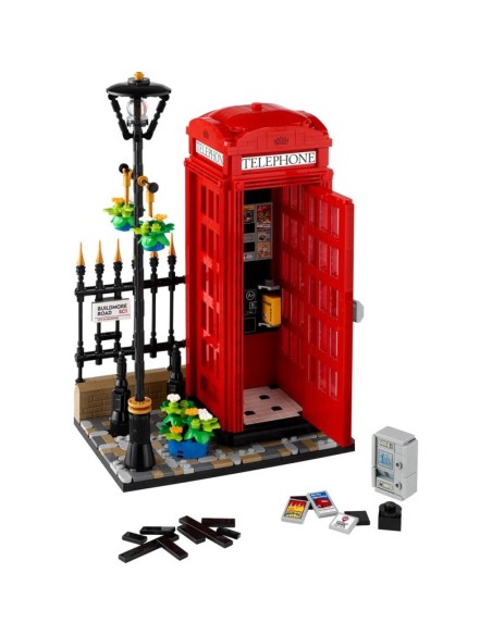 Lego 21347 Ideas Red London Telephone Booth